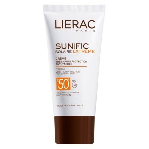 کرم ضد آفتاب رنگی لیراک اصل فرانسه spf50