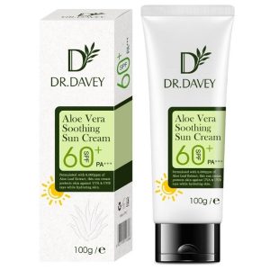 کرم ضد آفتاب دکتر دیوی حاوی آلوئه ورا SPF 60 حجم 100 میل