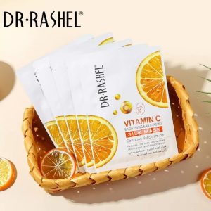 DR.RASHEL Vitamin C Brightening and Whitening Silk Sheet Facial Mask (3)