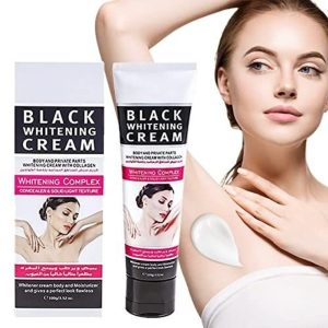 Dr.Rashel Black Charcoal Whitening Cream With Collagen For Body&Private Parts (1)