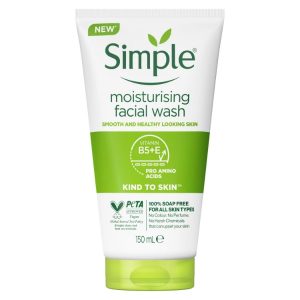 Simple washing gel for dry, sensitive and normal skin (1)