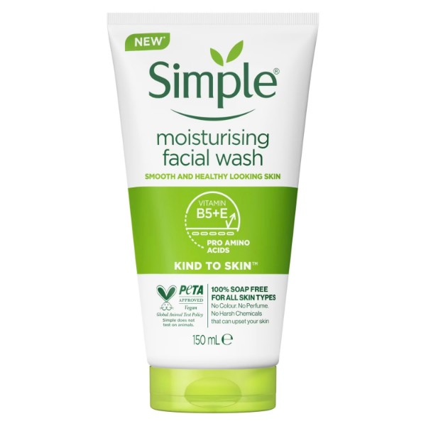 Simple washing gel for dry, sensitive and normal skin (1)