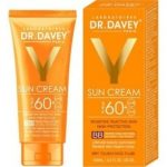 ضد آفتاب رنگی دکتر دیوی SPF 60 مناسب پوست خشک و روشن کننده (BB کرم) حجم ۱۰۰ گرم
