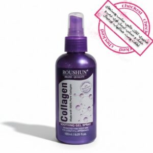 تصویر اسپری ژل کلاژن خالص روشان جوانساز و سفت‌ کننده و تسکین‌ دهنده پوست 180 گرمی