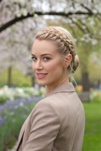 بافت فرانسوی از کنار (Side French Braid)
