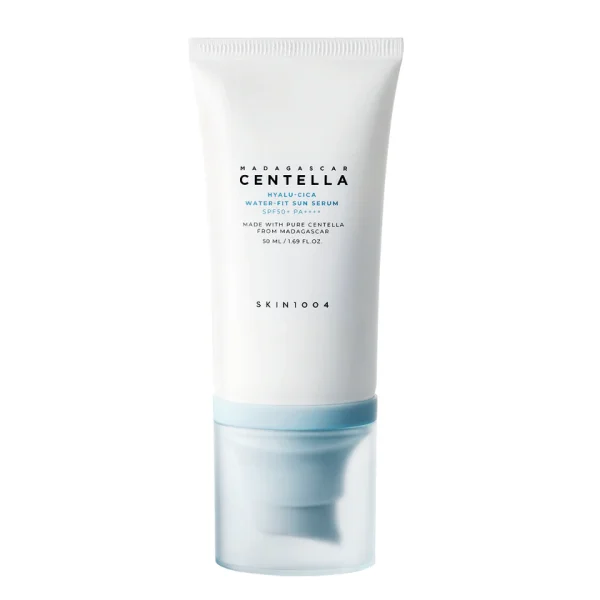ضد آفتاب سنتلا SKIN 1004 هیالو سیکا سبک زود جذب SKIN1004 Centella Hyalu Cica Water Fit Sun Serum 50 ml.webp