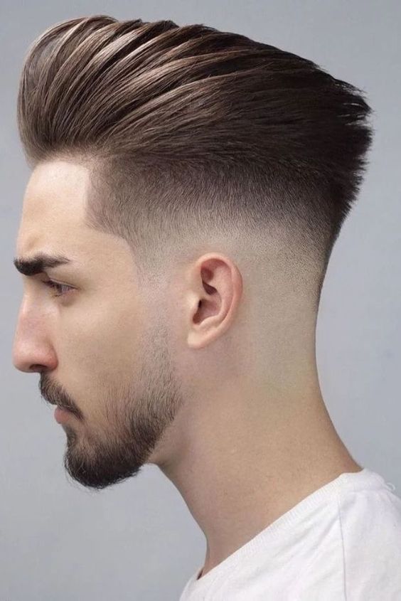 مدل مو پسرانه خامه‌ای (Pompadour) (15)