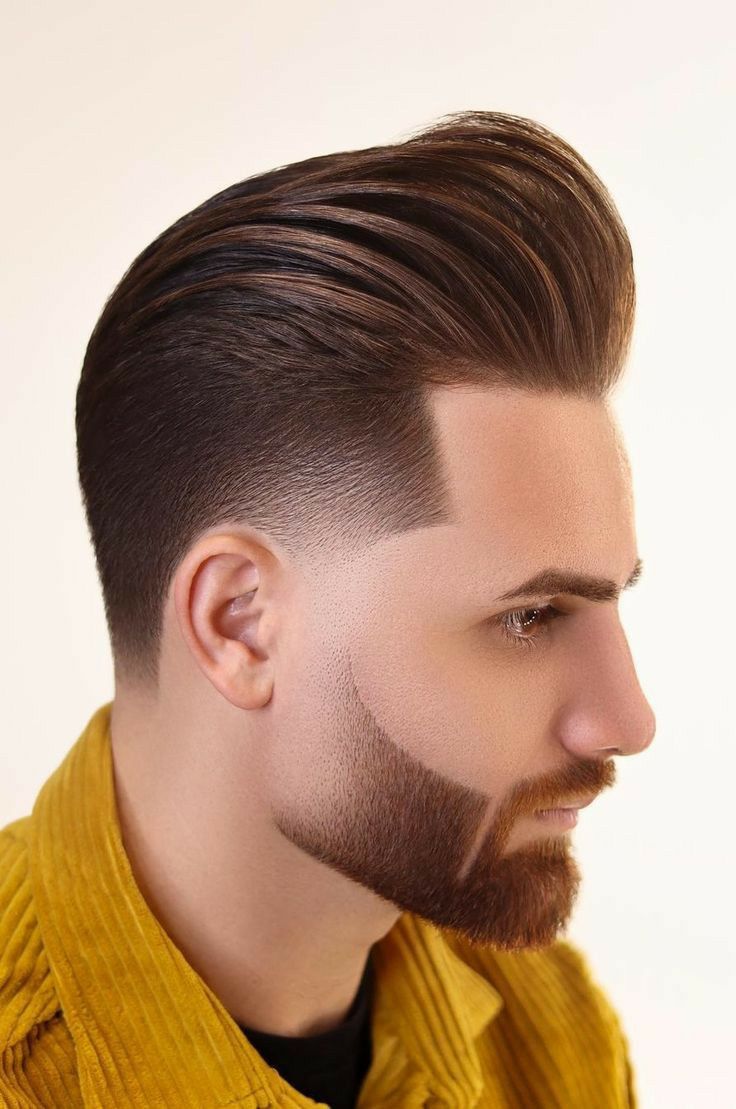 مدل مو پسرانه خامه‌ای (Pompadour) (6)