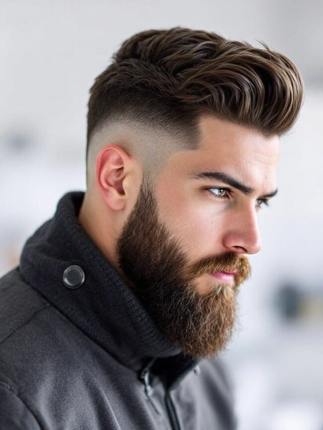 مدل کلاسیک با فرق کنار (Side Part) (8) مدل کلاسیک با فرق کنار (Side Part) (8)