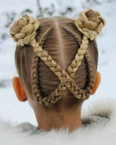 گوجه‌ای دوطرفه (Double Bun) (15)