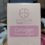 فیس واش کلاژن استلین فوم شستشوی صورت با براش سیلیکونی estelin 100 گرم - تصویر 3