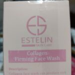 فیس واش کلاژن استلین فوم شستشوی صورت با براش سیلیکونی estelin 100 گرم - تصویر 4