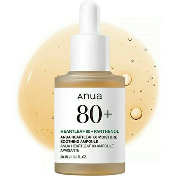آمپول سرم مرطوب کننده و تسکین دهنده آنوا +80