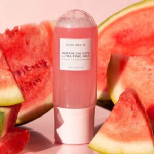 اسپری مرطوب‌کننده هندوانه برند Glow Recipe رطوبت‌رسانی و تسکین‌ بافت پوست