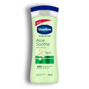 لوسیون بدن وازلین عصاره آلوئه‌ورا Aloe Soothe حجم 400 میل