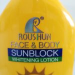 لوسیون ضد آفتاب و سفید کننده صورت و بدن روشان SPF 40 ROUSHUN — PA+++ حجم 200 میلی لیتر