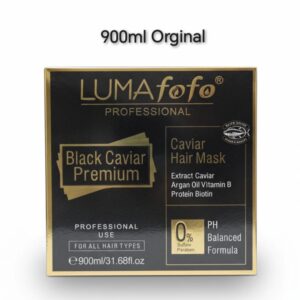 ماسک موی خاویار سیاه لومافوفو 900 میلی‌لیتر (پوستی مراقبتی شهریار طب)