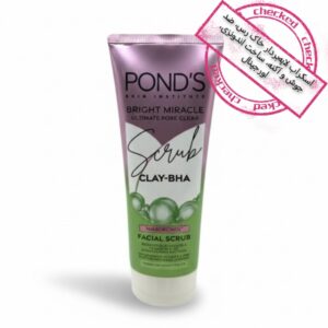 اسکراب ضد آکنه و ضد جوش صورت پوندز Bright Miracle معجزه روشن‌کننده منافذ