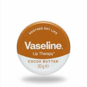 تصویر بالم لب درمانی کره کاکائو برند وازلین حجم 20 گرم فروشگاه عمده پوستی درگهان