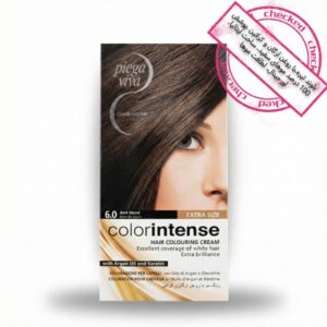 رنگ موی کالر اینتنس 6.0 بلوند تیره ساخت ایتالیا پوشش 100٪ موهای سفید