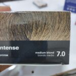 رنگ موی کالر اینتنس بلوند متوسط شماره 7.0 حاوی روغن آرگان و کراتین شهریار طب درگهان