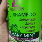 شامپو ضدریزش رزماری روشان حاوی بیوتین مراقبتی پوستی درگهان