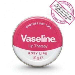 عکس بالم لب گل رز صورتی وازلین ترمیم لب‌های ترک‌خورده عمده فروشی پوستی مراقبتی درگهان