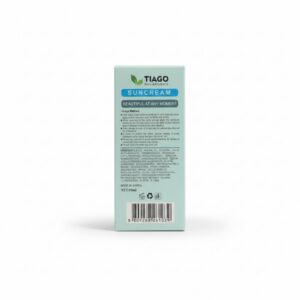 عکس ضد آفتاب فیزیکی (مینرال) تیاگو spf50 محافظت درمانی و تخصصی پوست