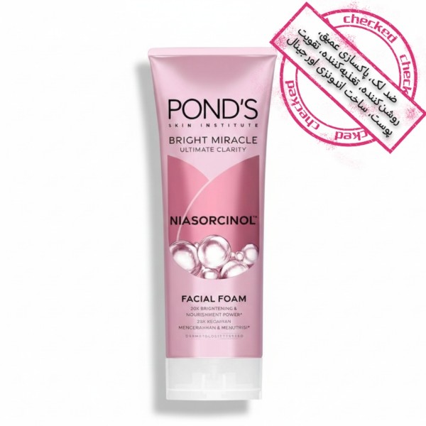 فوم شستشوی صورت پوندز عکس فوم شستشوی صورت پوندز ضد لک، پاکسازی و افزایش شفافیت پوست