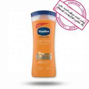 لوسیون روشن‌کننده بدن نیاسینامید وازلین اورجینال حجم 400 میلی لیتر