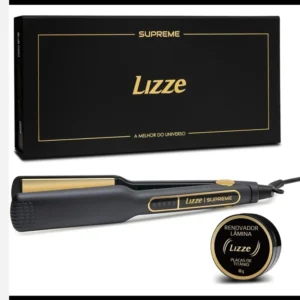 اتو مو حرفه‌ای سالنی لیز سوپریم Lizze Supreme با ضمانت کتبی فروشگاه، صفحه پهن تیتانیوم مخصوص کراتین و تراپی