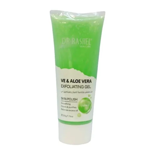CokYIodDI0MOIAi2MGxzeky9spsX1piTGmBaKCxZB90KQmdCBZ.jpg_512X512X70.jpg ژل لایهبردار صورت آلوئهورا و ویتامین E دکتر راشل (220g) - تصویر 1