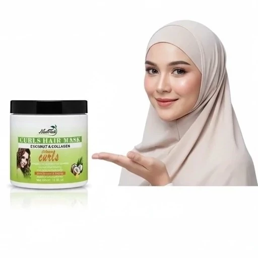 GJTAuSNbgiL8fLeCFPgoe8blG7NewJm0sI2LPUbWtU2yDWhtMs.jpg_512X512X70.jpg ماسک مو داخل حمام نایس فرش ایتالیایی مخصوص موهای فر حجم 500 میل رایحه کوکنات کلاژن بدون سولفات و بدون پارابن - تصویر 1