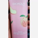 نمک بدن هلو بیو آکوا گیاهی روشن و سفید کننده قوی بدن آبرسان و شفاف کننده و درمانی پوست مرغی - Image 2