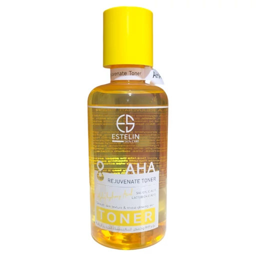 Jn66nrCjsFp5kQiSwxZZUwCURQpRPoqQZJoVfkjroKFnKWkLPn.png_512X512X70.png تونر جوانسازی پوست استلین AHA زرد رنگ حجم 400 میلی لیتر - تصویر 1
