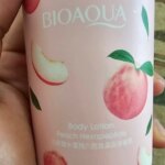 لوسیون بدن هلو حجم 250 گرم بیوآکوا نرم کننده و آبرسانی بدن و خوشبو کننده عالی و ماندگاری بالا - Image 3