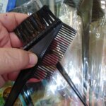 فرچه رنگ موی دو طرفه حرفه ای قلمو رنگمو - Image 4