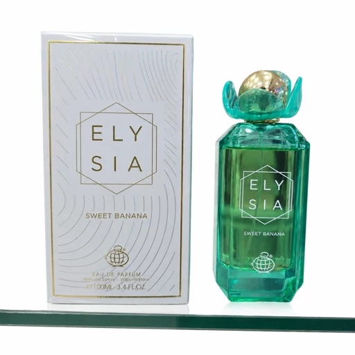 S7wXx3kIYX97P3iWsMTV7zVjJHtcIuYl9V7haDP1OxSwBugoo3.jpg_512X512X70.jpg عطر ادکلن الیسیا سوییت بانانا (Elysia Sweet Banana) حجم 100 میل - برند فرگرانس ورد (Fragrance World) - تصویر 1