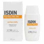 ضد آفتاب ایزدین ضد لک اکتیو یونیفای بی رنگ | ISDIN Active Unify SPF50+