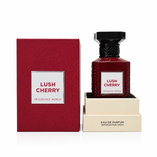 ادکلن لاش چری فراگرنس ورد Fragrance World Lush Cherry ادوپرفیوم 100 میلی ادکلن لاش چری فراگرنس ورد Fragrance World Lush Cherry ادوپرفیوم 100 میلی لیتر