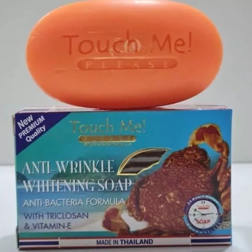 LzmKeMmJmzrWx1maaofFBN9NT1Pgi71fKzhm4ML2EKjje4eUJQ.jpg_512X512X70.jpg صابون تایلندی خرچنگ تاچ می ضد لک و روشن کننده پوست وزن 135 گرم - Image 1