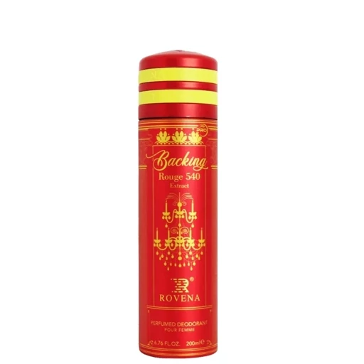 esjluytbycO43VrGt1uBjTNQGkfIuDW7Bi3bygYG88TaGk3VVa.jpg_512X512X70.jpg اسپری دئودورانت باکارات رژ قرمز 540 از شرکت روونا 200 میل - Image 1